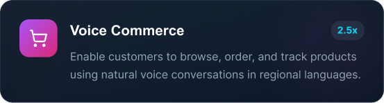 Voice Commerce